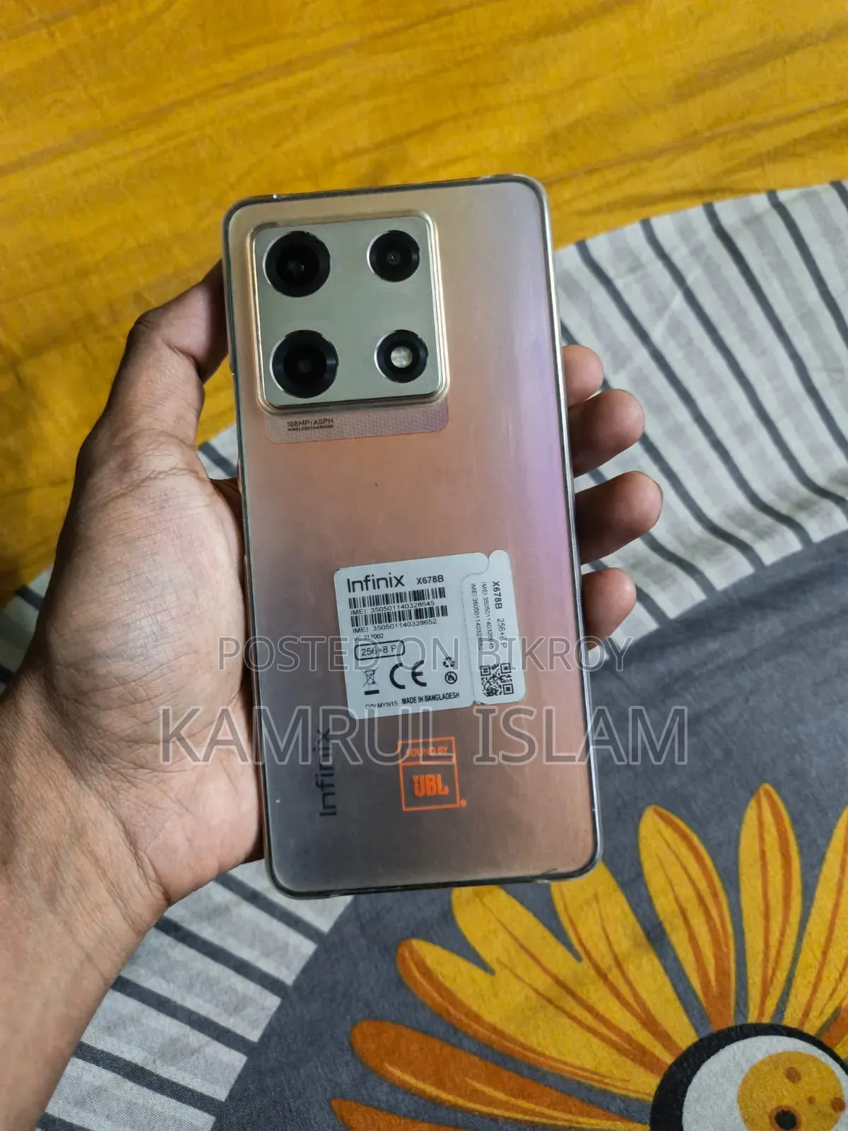 Infinix Note 30 Pro 256 GB Rose Gold