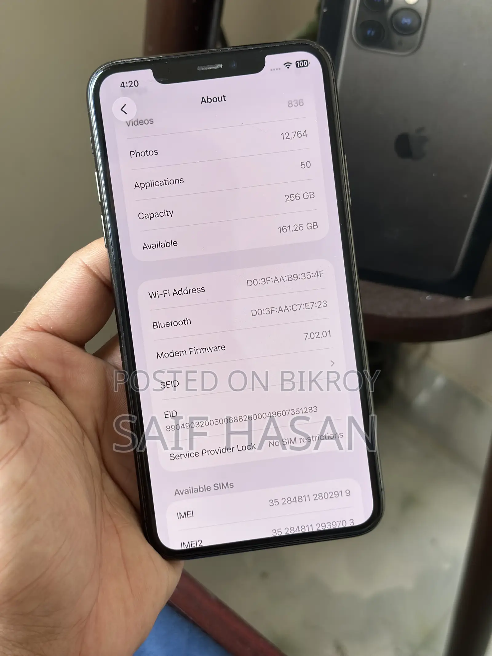 Apple iPhone 11 Pro Max 256 GB Gray