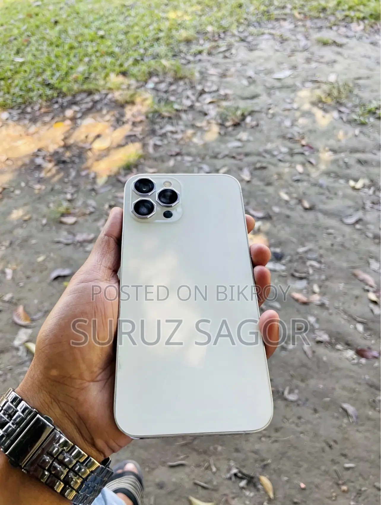 অ্যাপল আইফোন ১২ প্রো ম্যাক্স ১২৮ জিবি হোয়াইট
