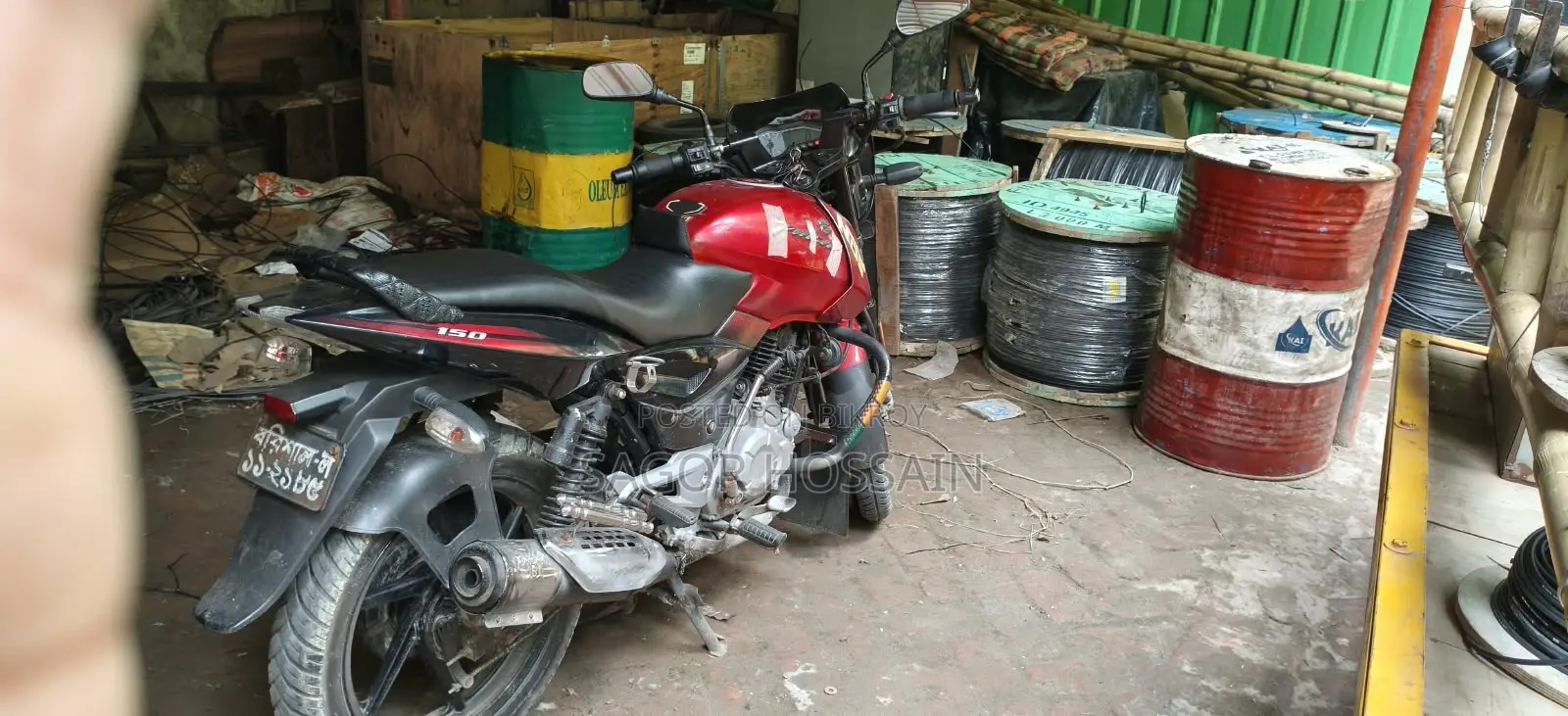 Bajaj Pulsar 150 2014 Red