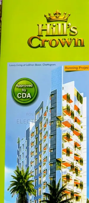 3 Bedroom Apartment in Hill Crown, Lalkhan Bazar for sale