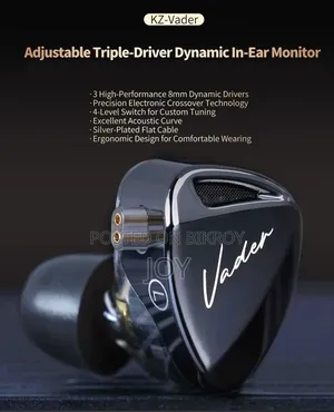 KZ Vader - Adjustable Triple Driver IEM 3DD