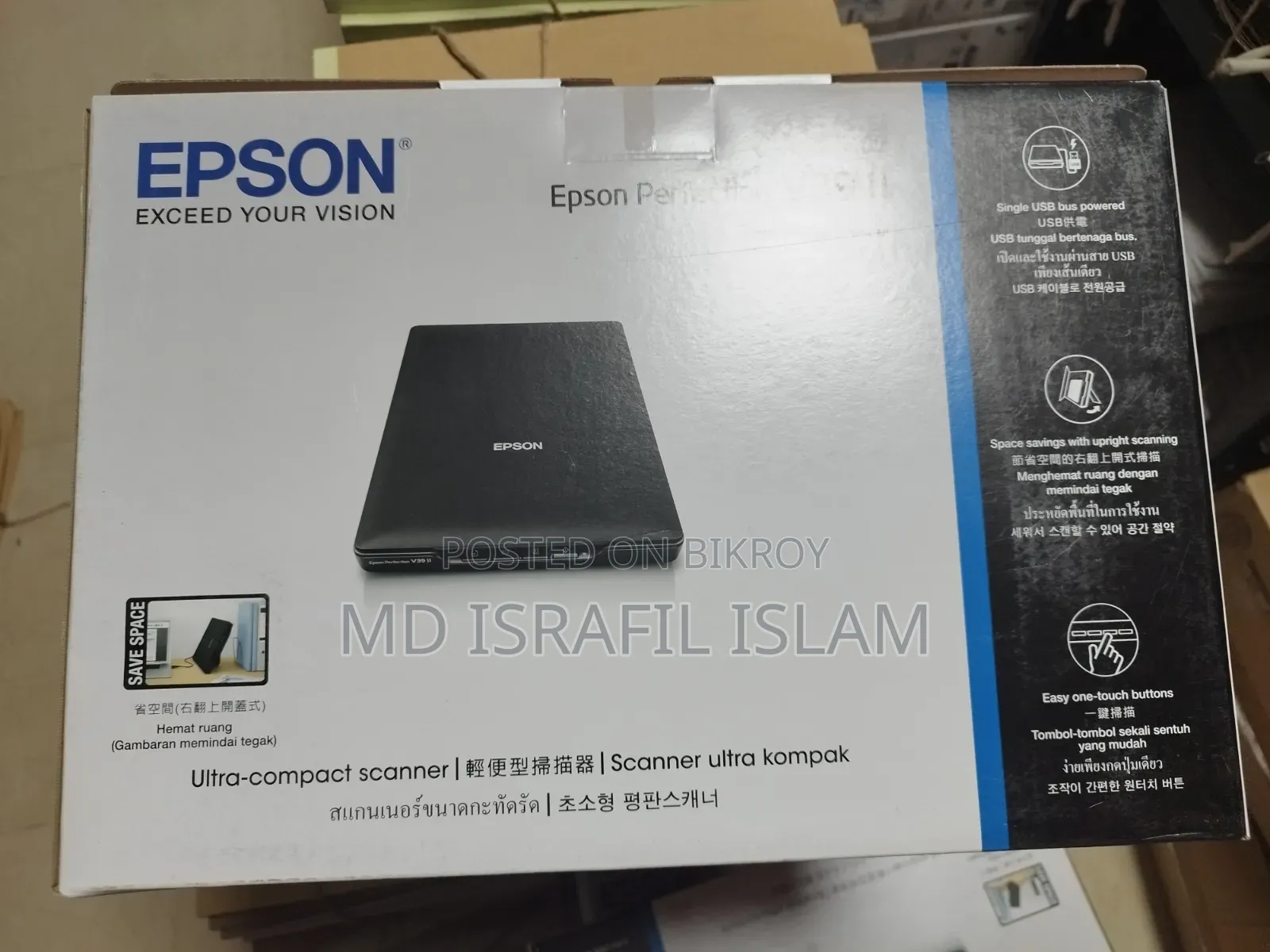 Epson Perfection V39 II Scanner | Brand New | Original Box