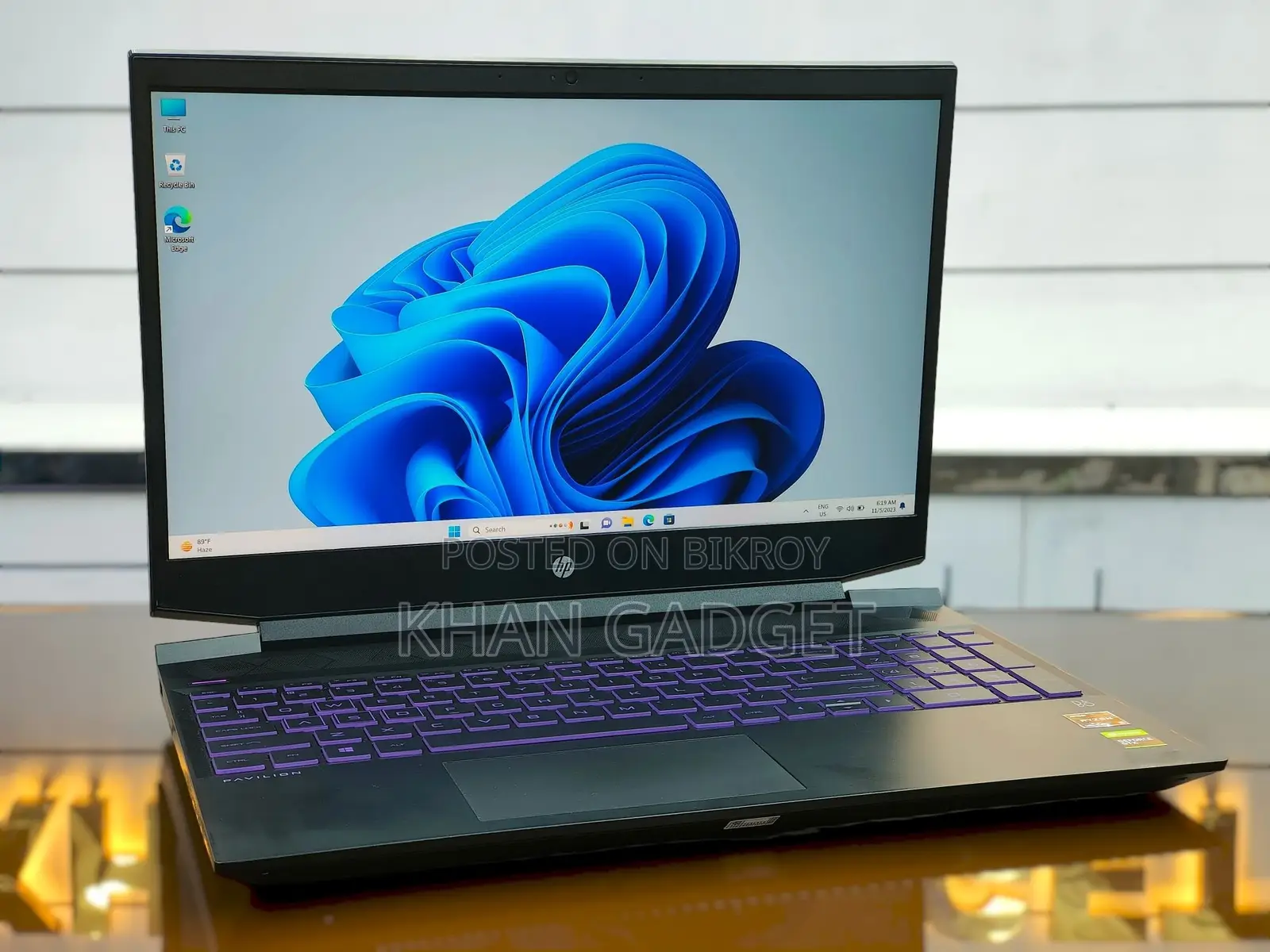Laptop HP Pavilion 15 8GB AMD Ryzen 5 HDD+SSD 128GB