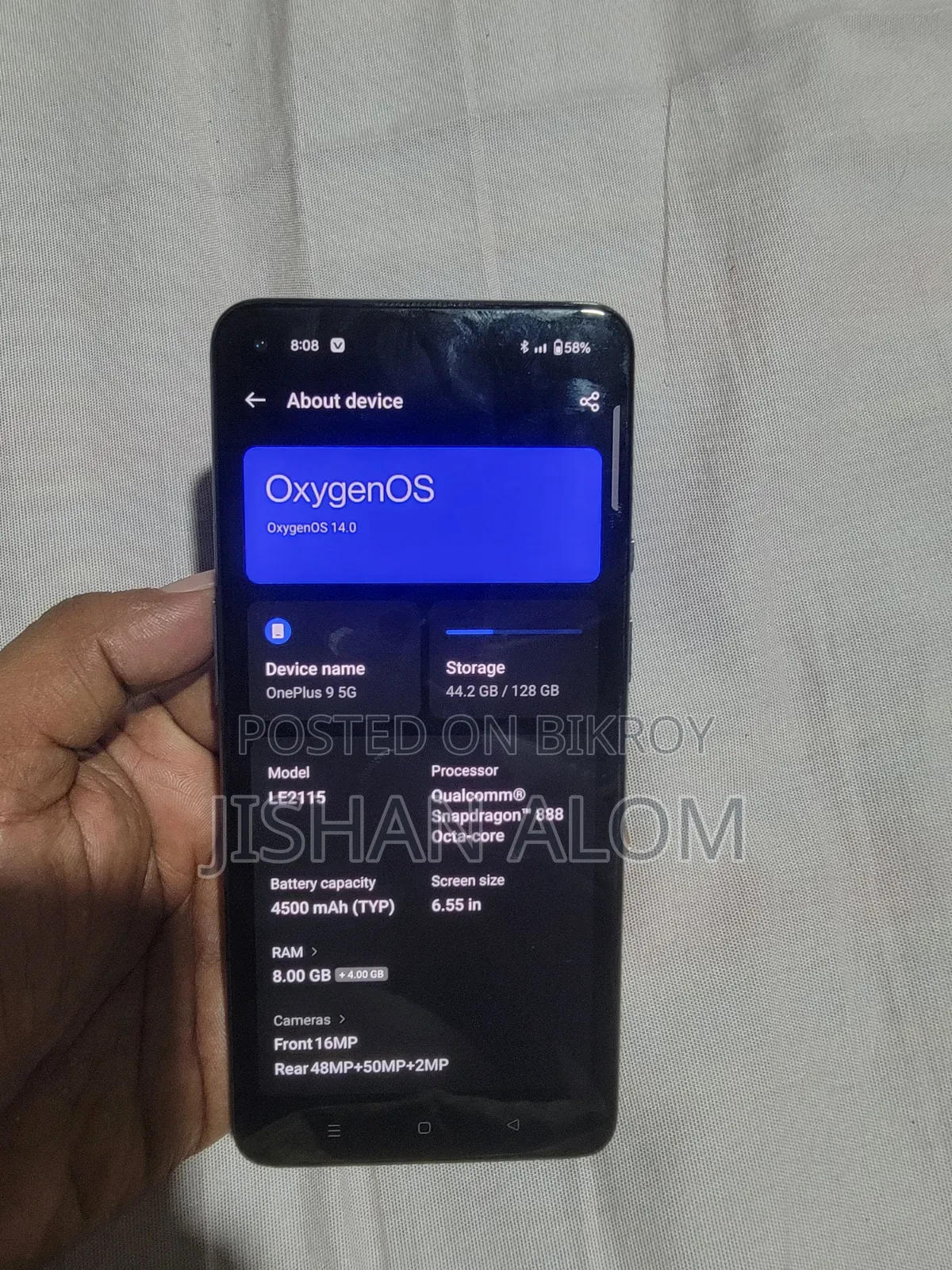 OnePlus 9RT 5G 128 GB Black
