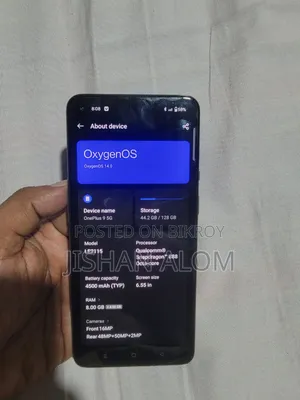 ওয়ানপ্লাস ৯আরটি ৫জি ১২৮ জিবি ব্ল্যাক