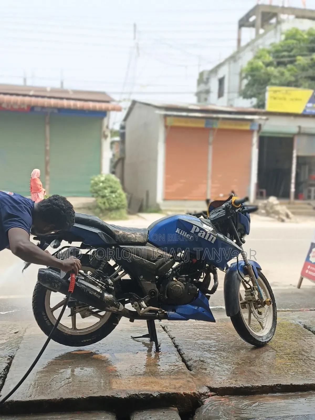 TVS Apache RTR 160 2V 2019 Blue
