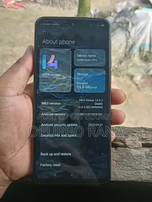 Xiaomi Redmi Note 9 Pro 64 GB Blue