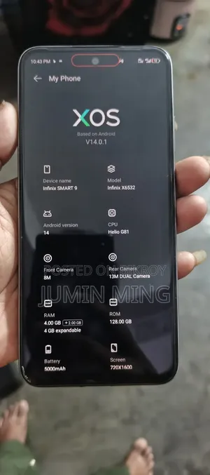 Infinix 128 GB Silver