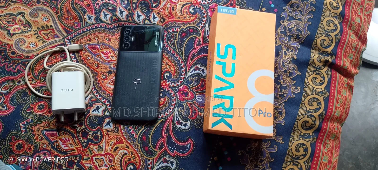 Tecno Spark 8 Pro 64 GB Black