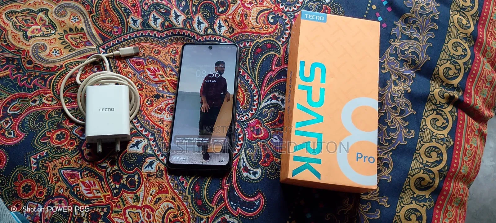 Tecno Spark 8 Pro 64 GB Black