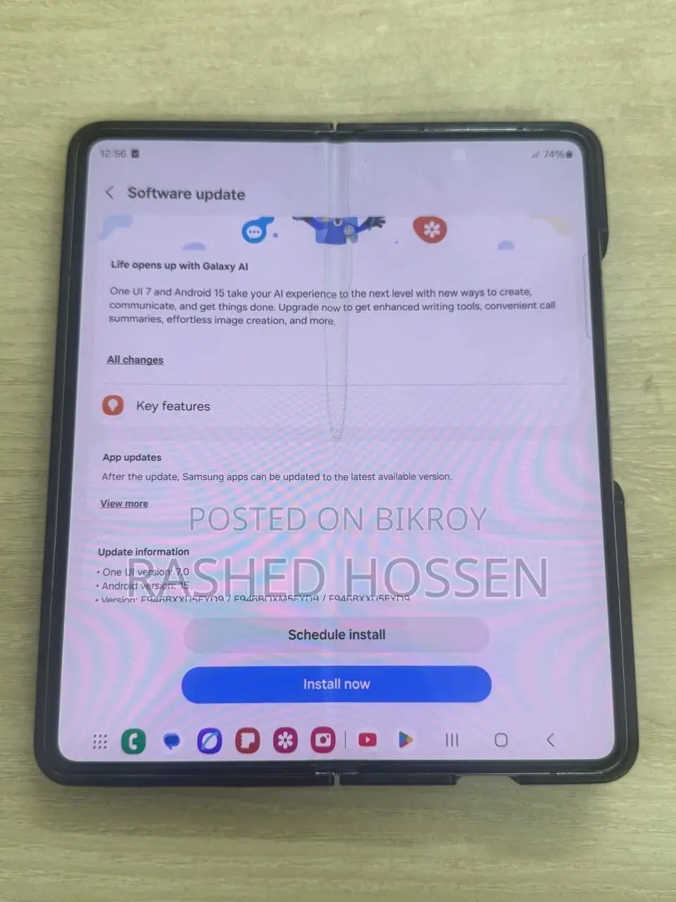 Samsung Galaxy Fold 512 GB Silver