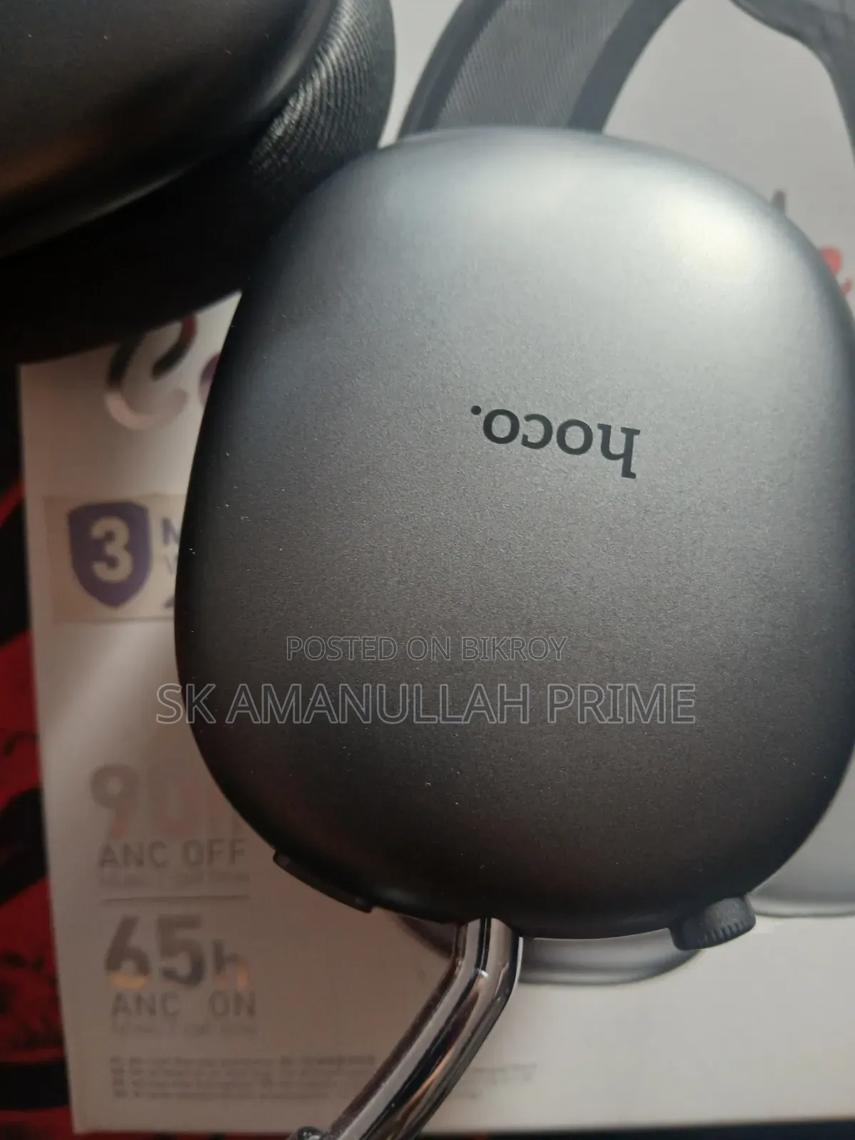 Headphone Wireless With ANC