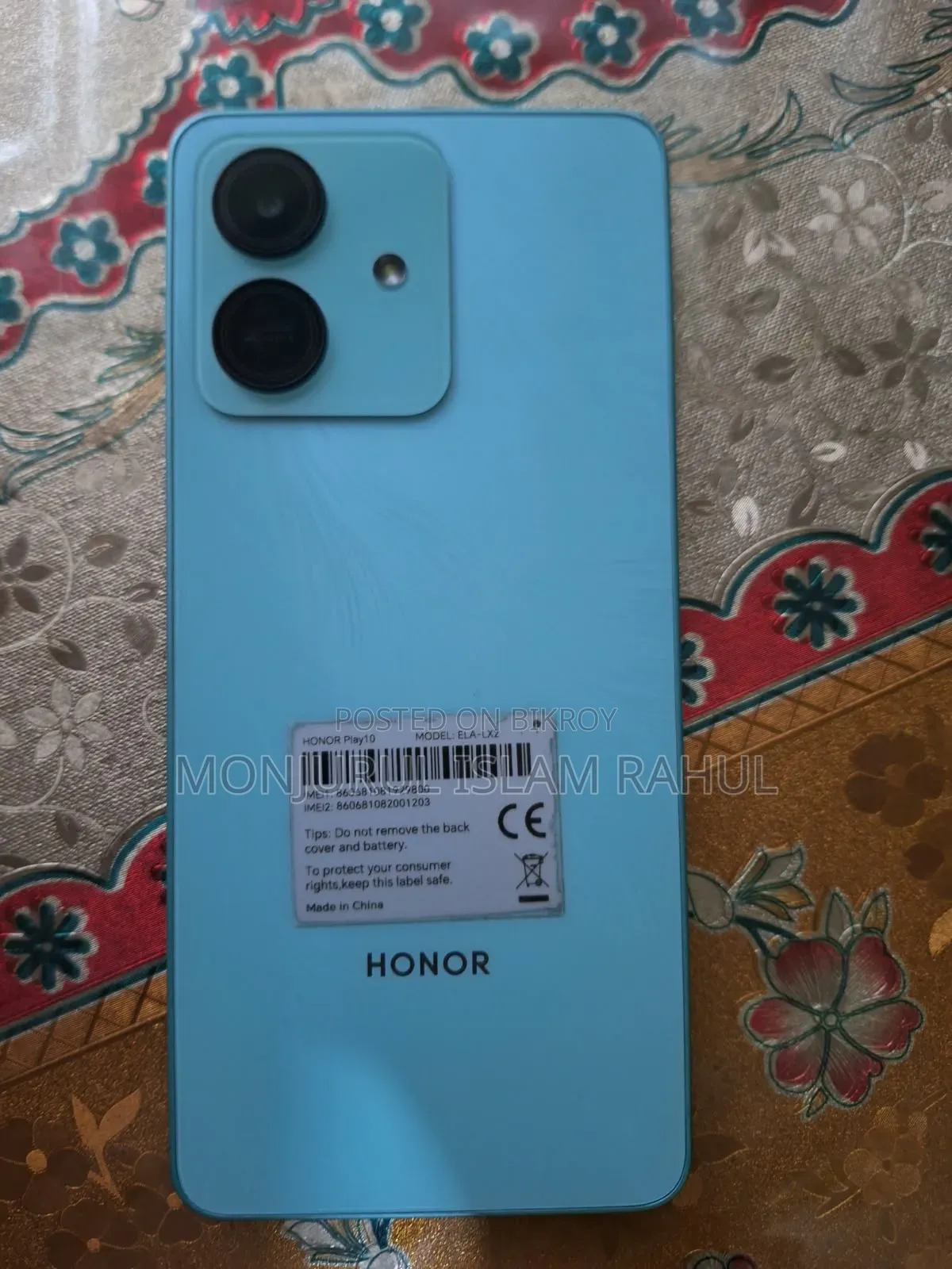 New Honor Play10 128 GB Blue