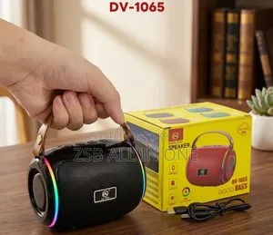 DV-1065 Portable Mini Bluetooth Speaker With RGB Light