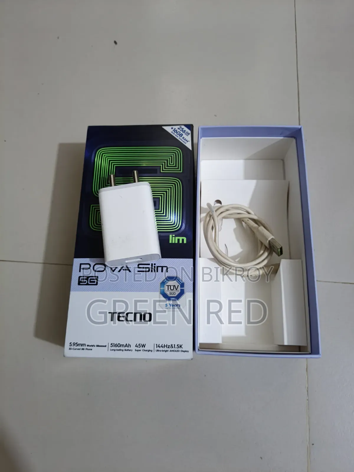 Tecno Pova Slim 5G 256 GB White