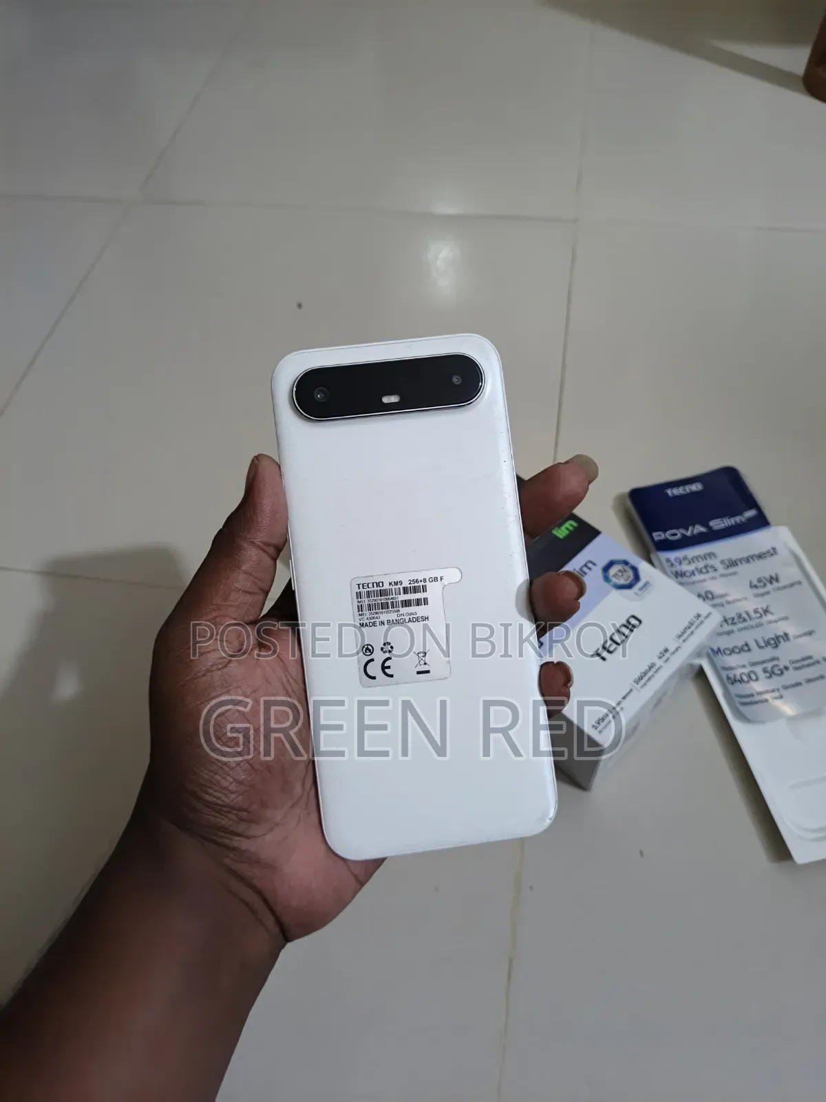 Tecno Pova Slim 5G 256 GB White