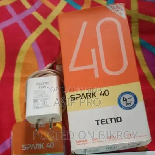 Tecno Spark 40 256 GB Black