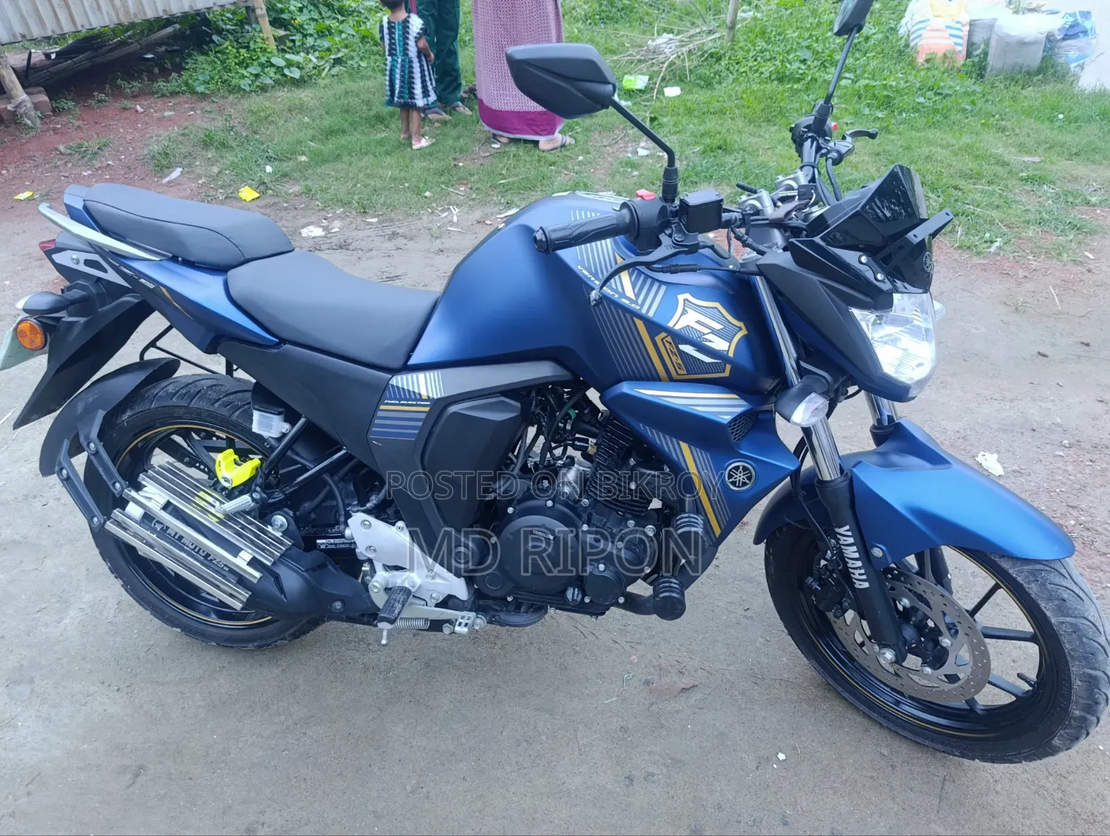 New Yamaha FZS V2 2026 Blue