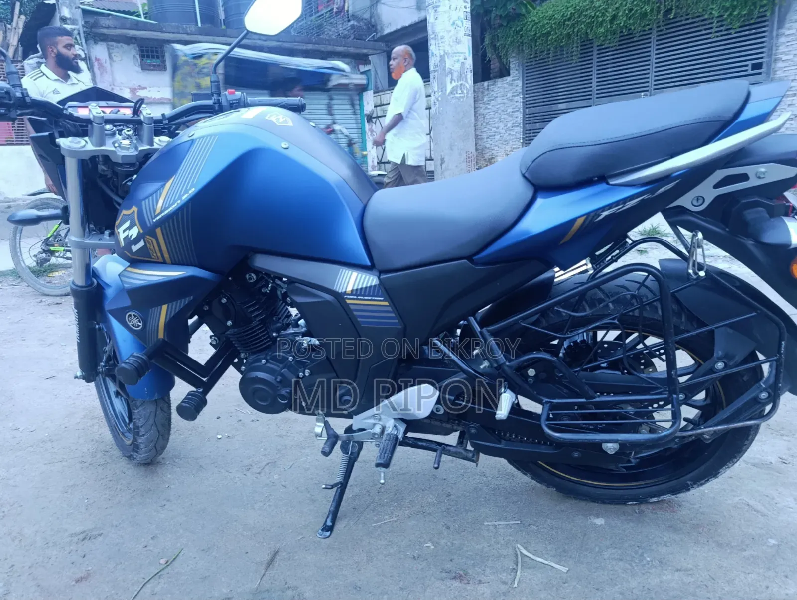 New Yamaha FZS V2 2026 Blue