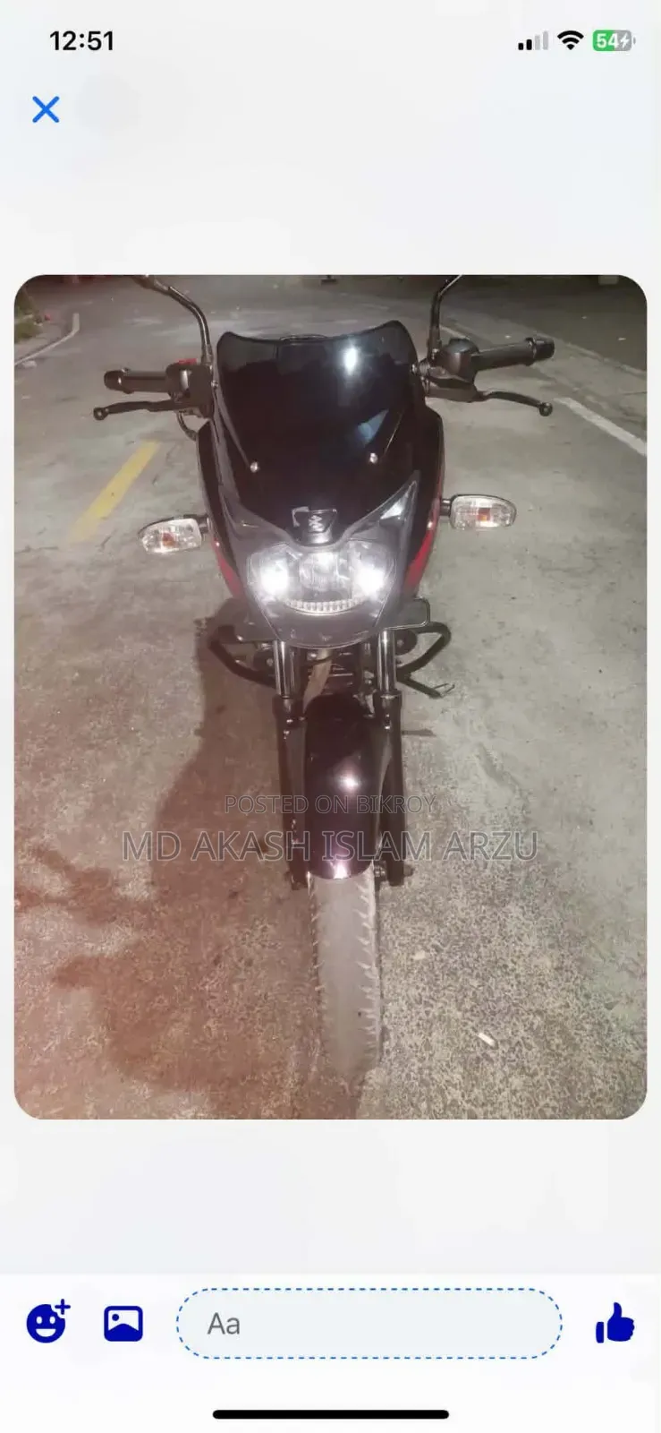 Bajaj Pulsar 150 2023 Black