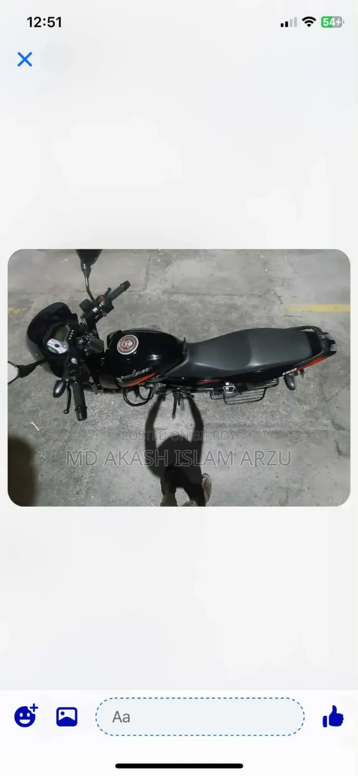 Bajaj Pulsar 150 2023 Black