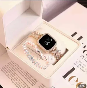 ব্রেসলেটসহ লেডিস টাচ ওয়াচ