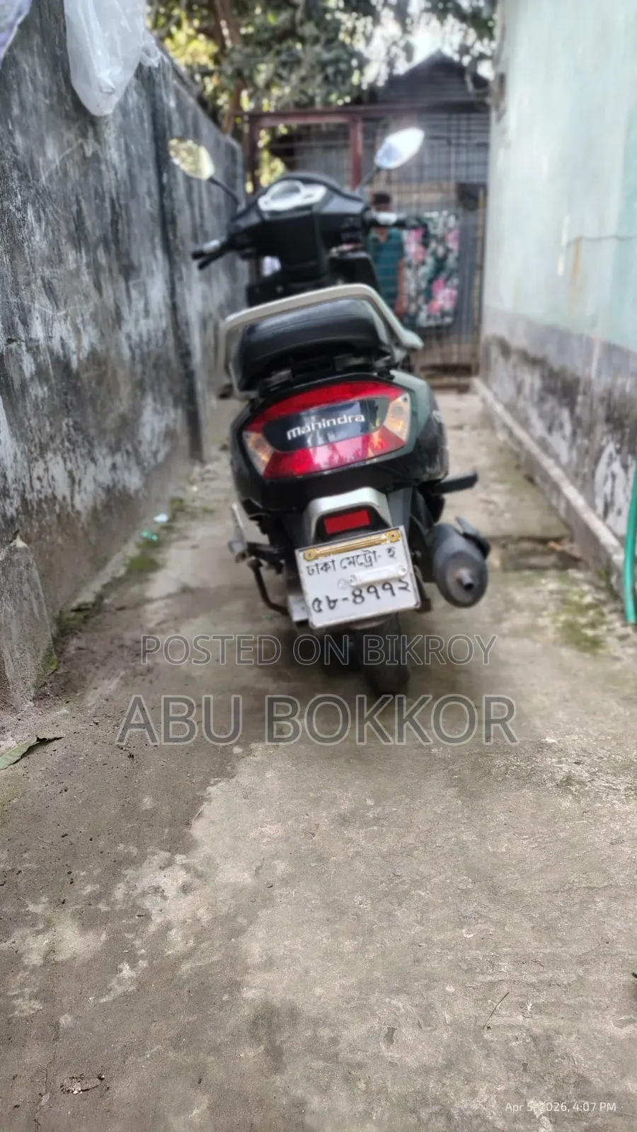 Mahindra Gusto 125 2018 Black