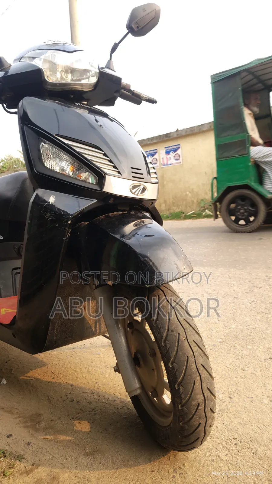 Mahindra Gusto 125 2018 Black