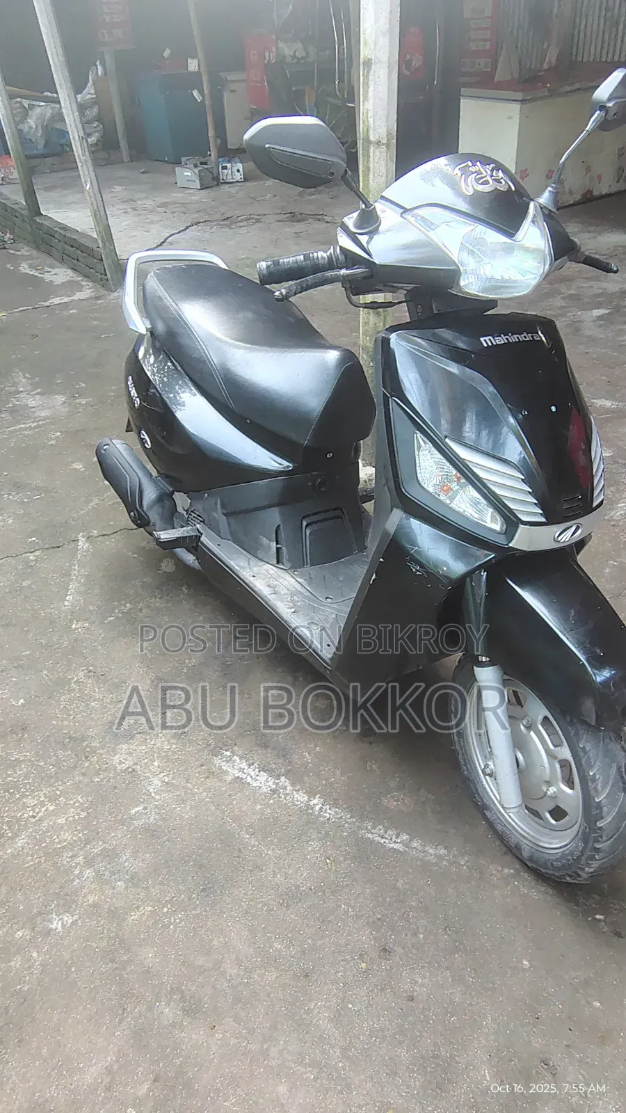 Mahindra Gusto 125 2018 Black