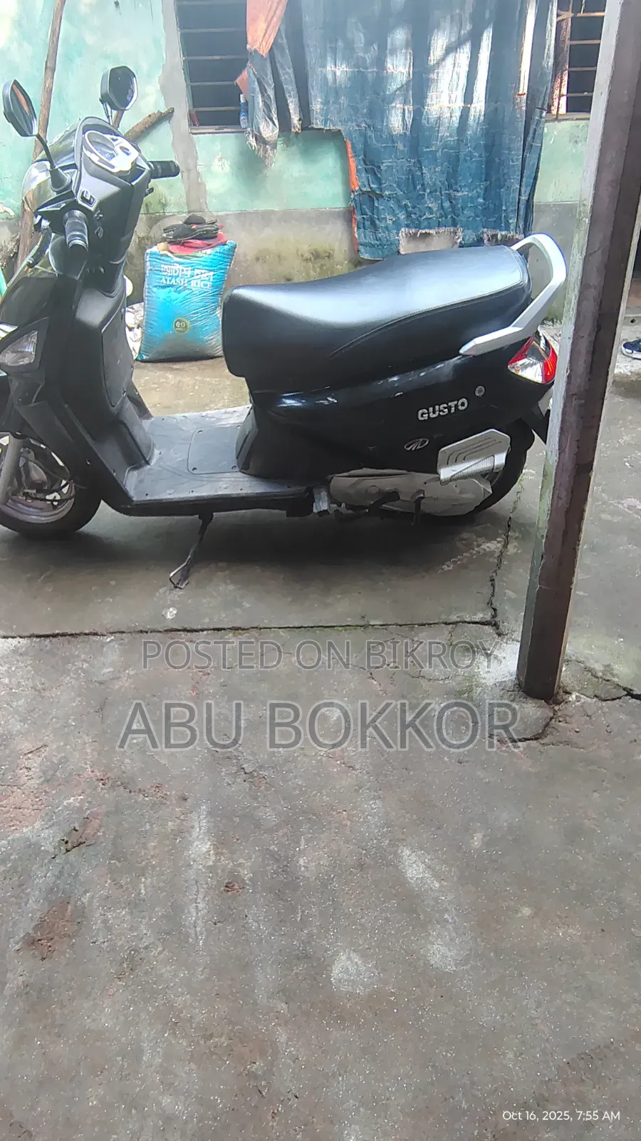 Mahindra Gusto 125 2018 Black