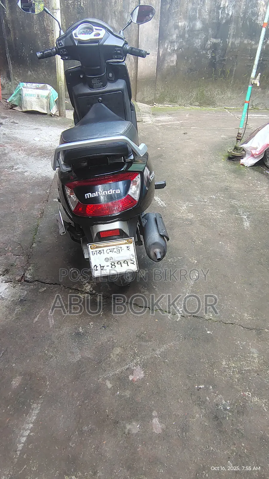 Mahindra Gusto 125 2018 Black