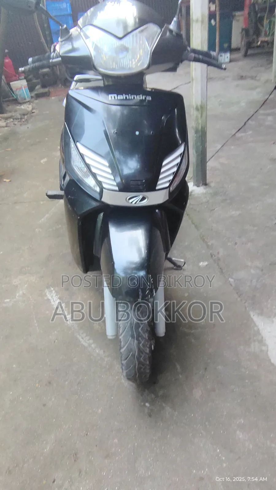 Mahindra Gusto 125 2018 Black