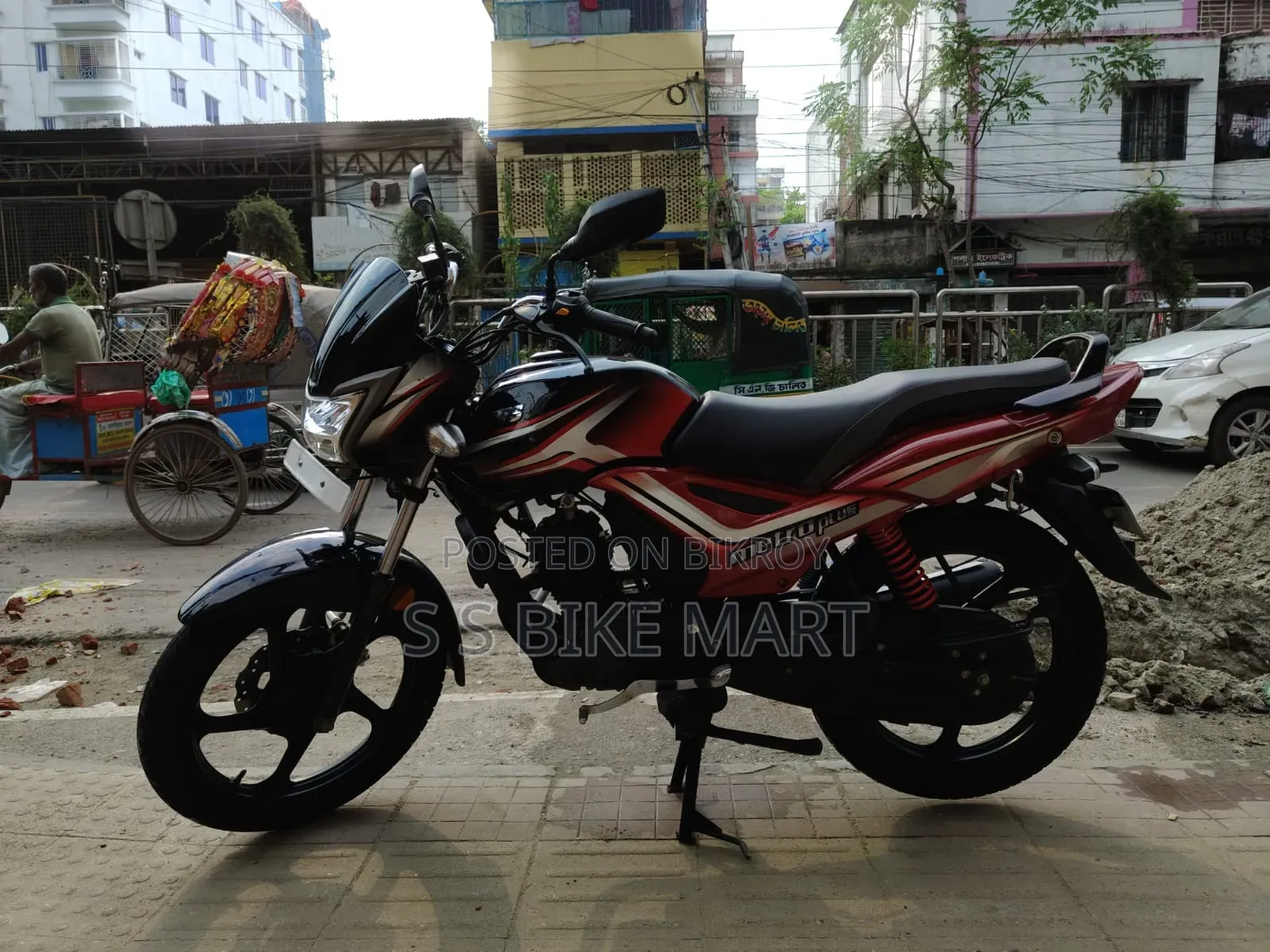 টিভিএস মেট্রো প্লাস ২০২৪ ব্ল্যাক