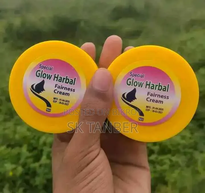 Whitening Night Cream Glow Harbal