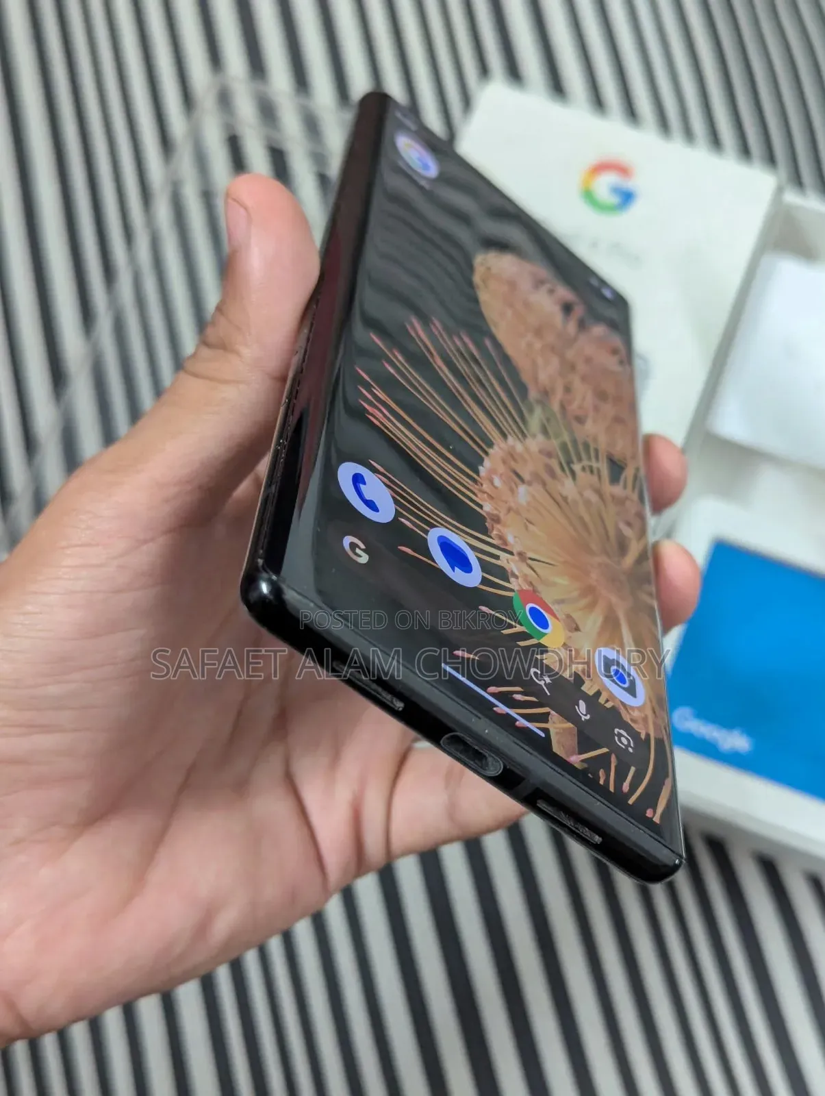গুগল পিক্সেল ৬ প্রো ১২৮ জিবি ব্ল্যাক