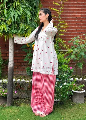 Printed Cotton Two Piece
