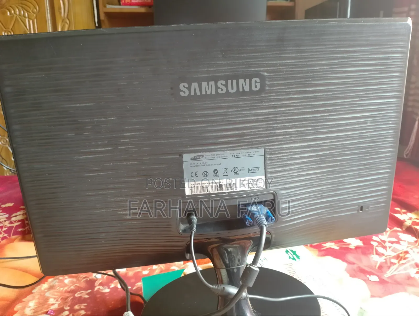 Desktop Computer Samsung 8GB Intel Core i3 SSD 128GB
