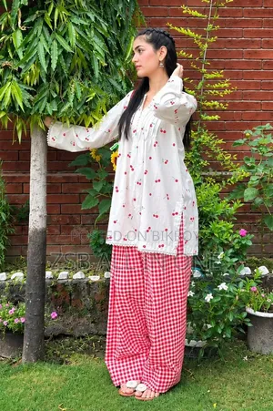 Printed Cotton Two Piece
