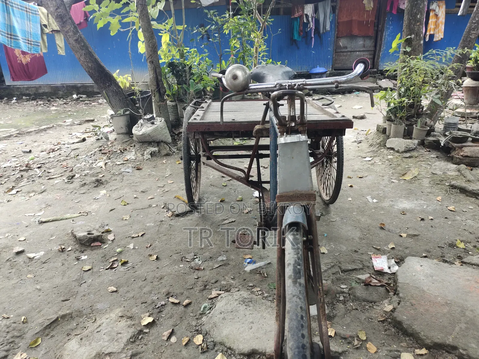পা ভ্যান বডির ফ্রেম লোহার ভ্যান