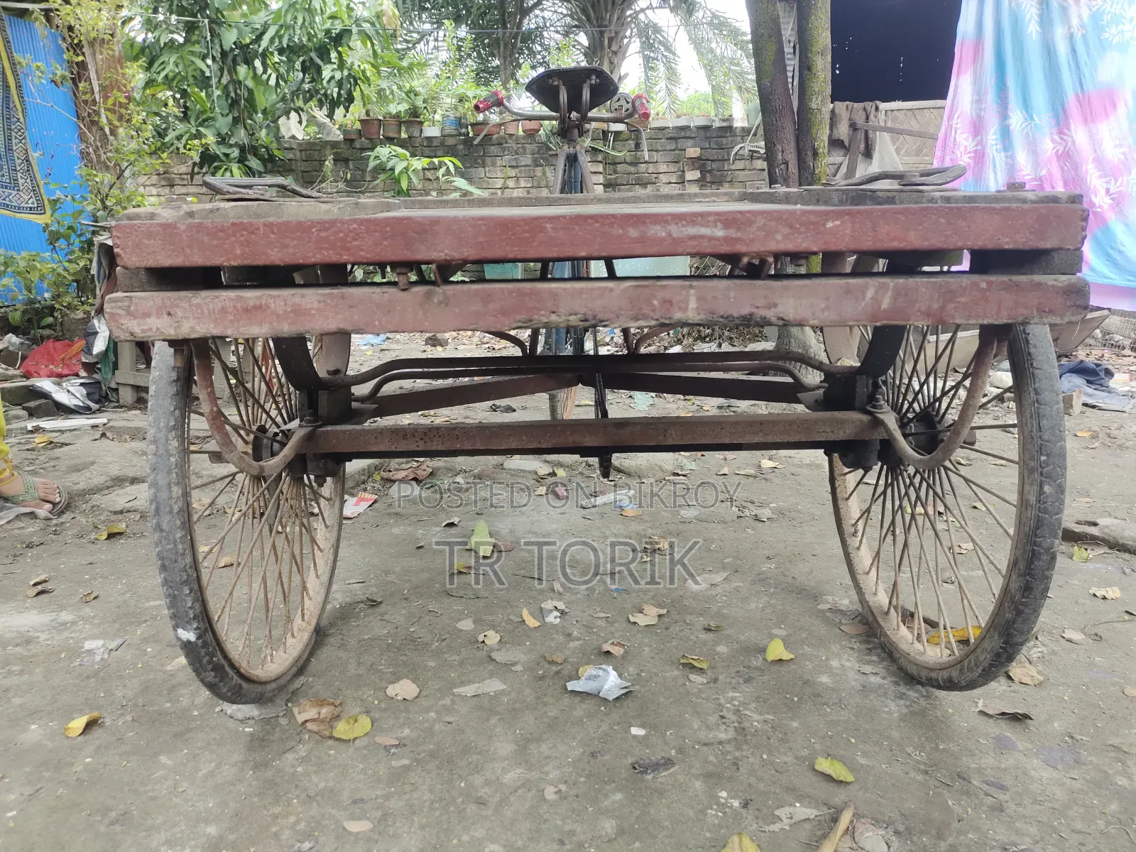 পা ভ্যান বডির ফ্রেম লোহার ভ্যান