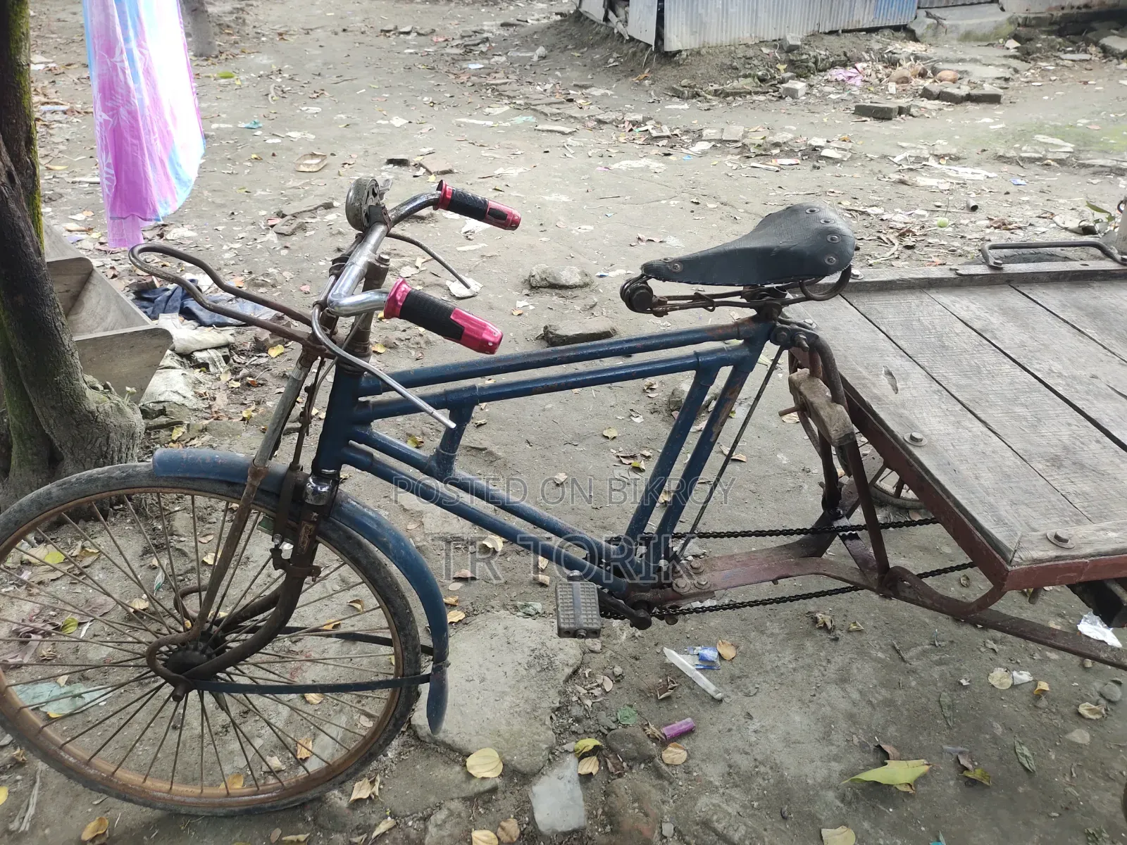 পা ভ্যান বডির ফ্রেম লোহার ভ্যান