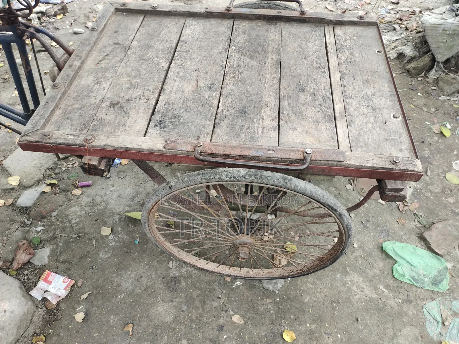পা ভ্যান বডির ফ্রেম লোহার ভ্যান