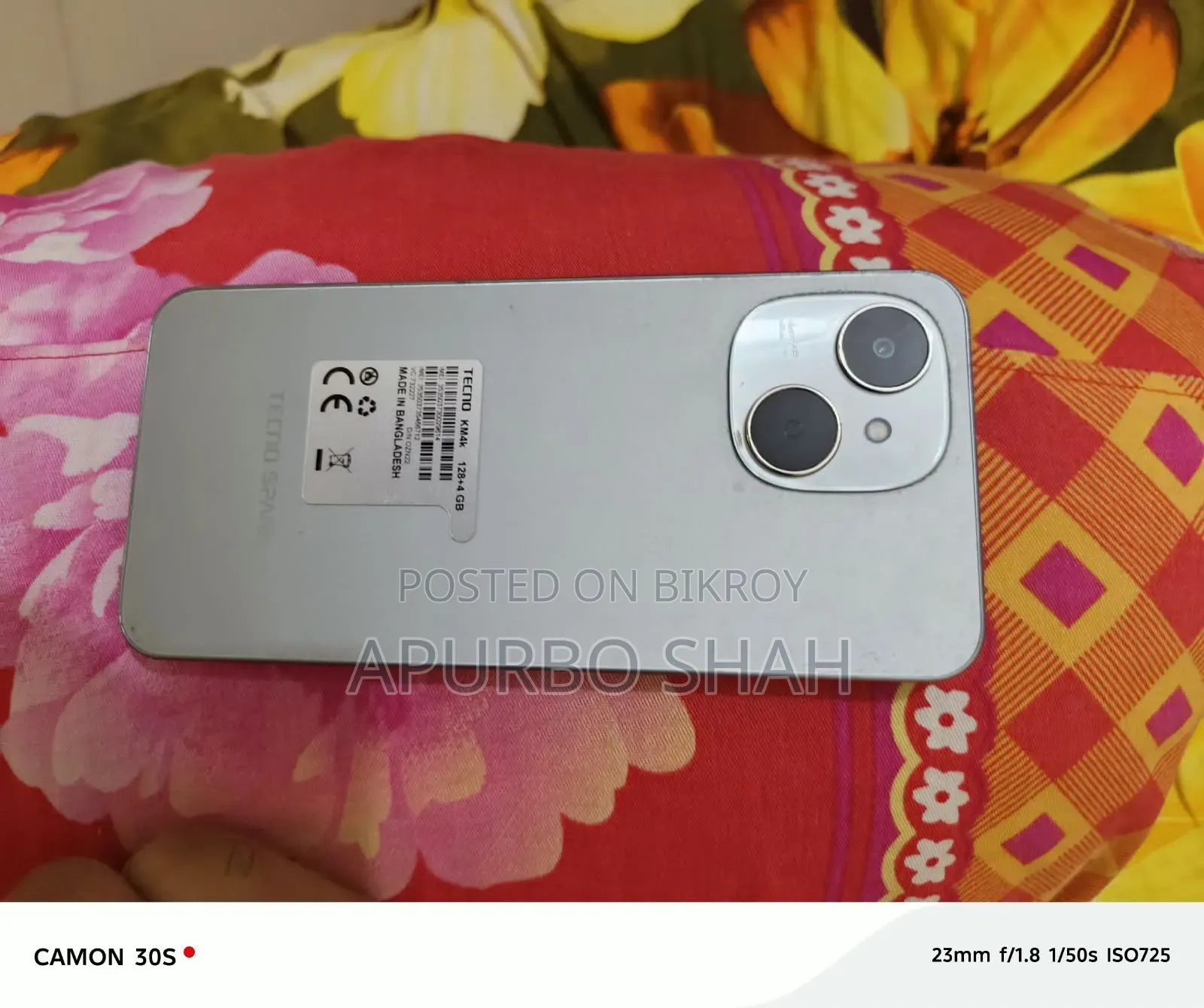 Tecno Spark Go 128 GB Gold