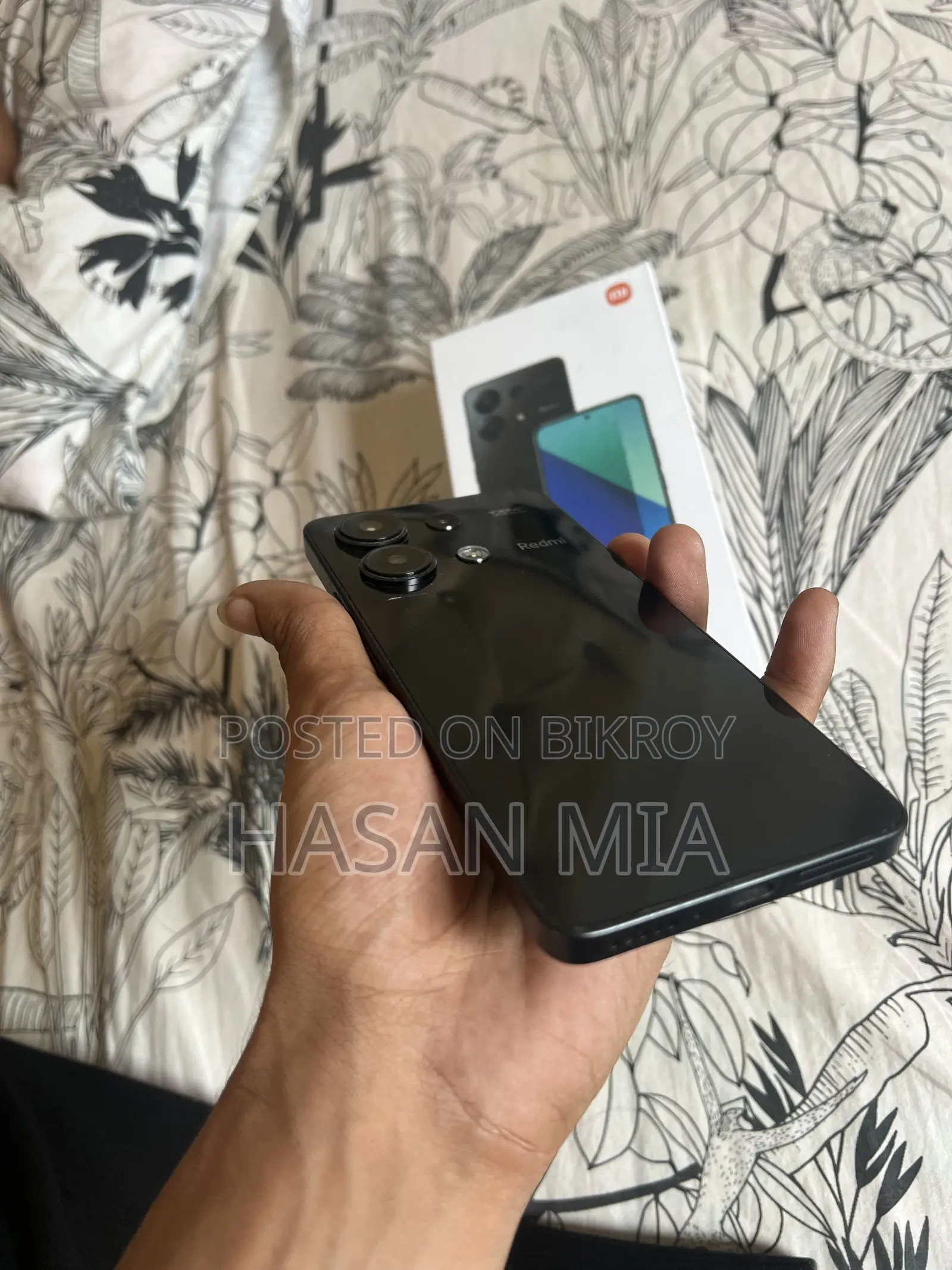 শাওমি রেডমি নোট ১৩ ১২৮ জিবি কালো