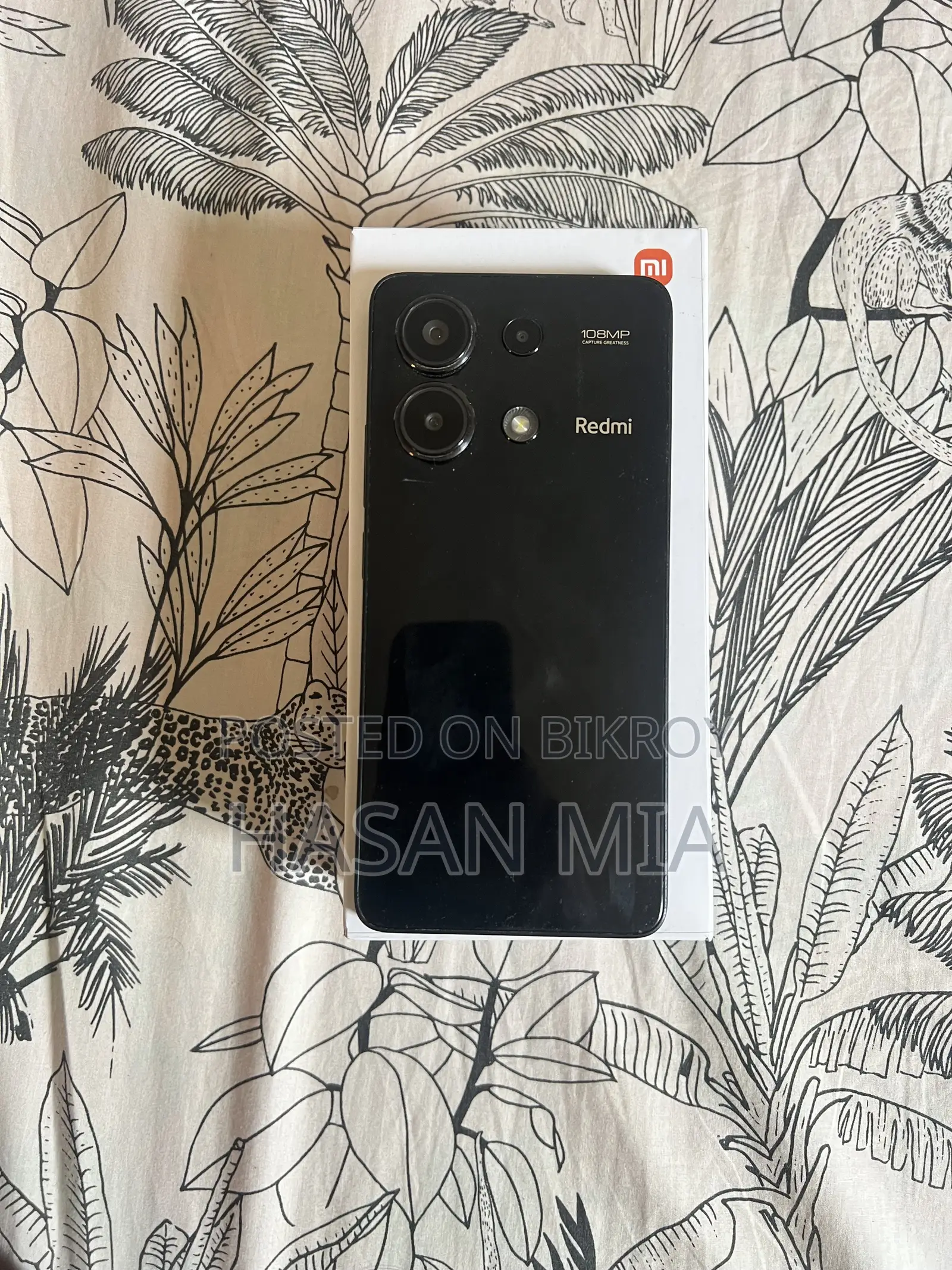 শাওমি রেডমি নোট ১৩ ১২৮ জিবি কালো