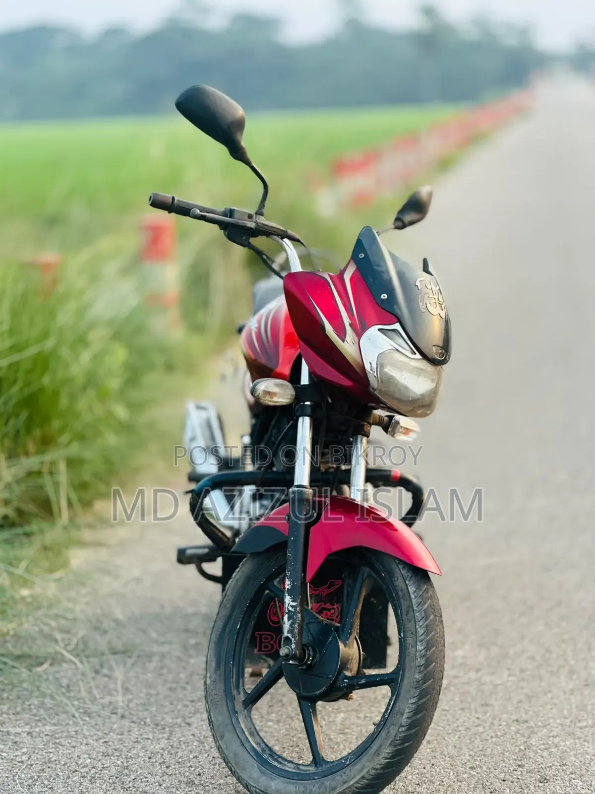 Bajaj Discover 100 2019 Red
