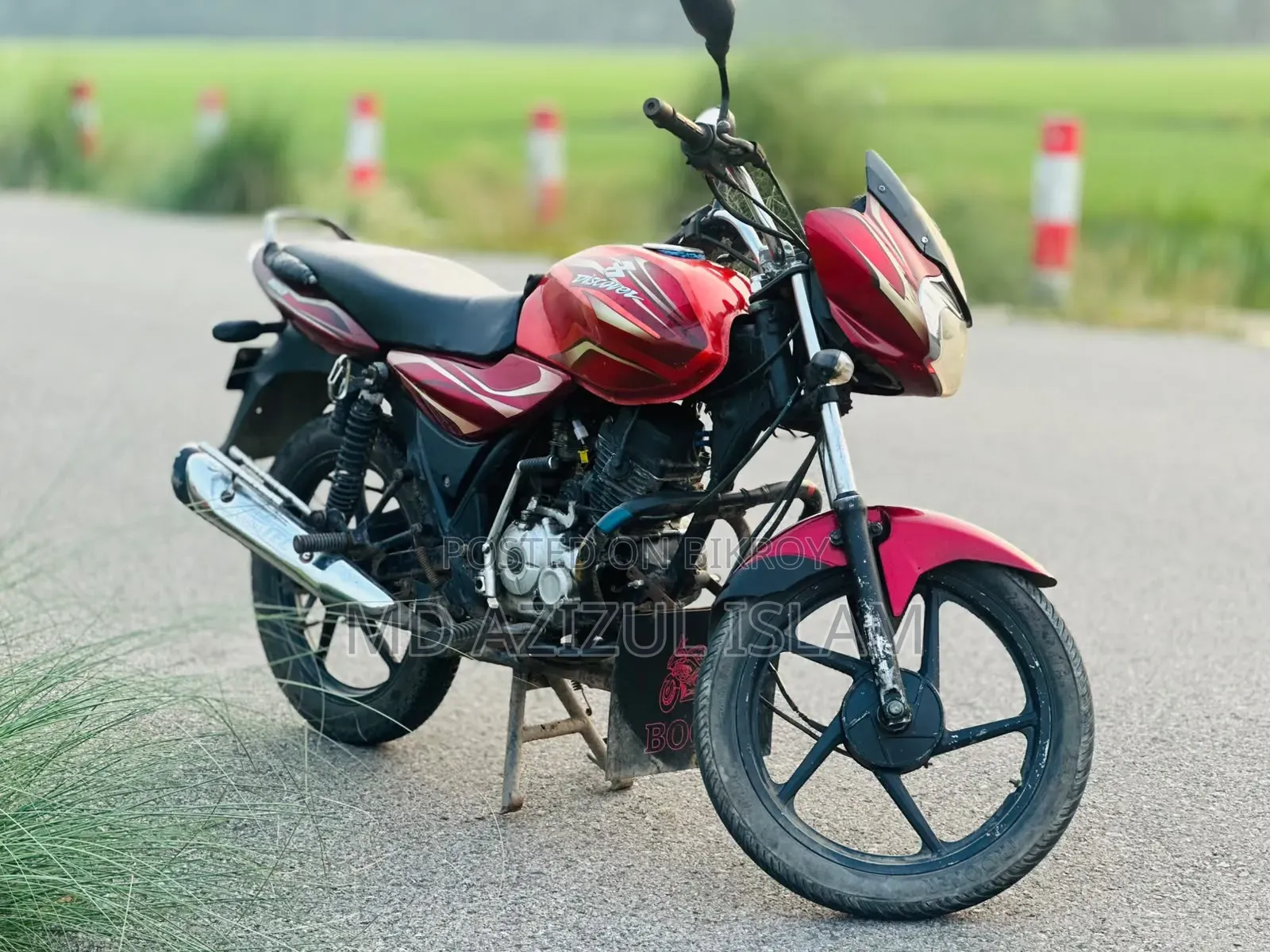 Bajaj Discover 100 2019 Red
