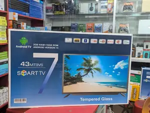 Brand New 43” FHD Smart Android LED TV 8K