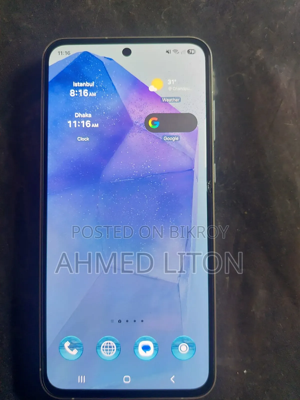 Samsung Galaxy A55 256 GB White